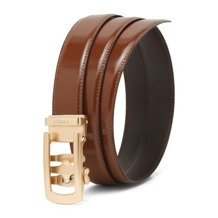 Genunine Leather Belt for Men | Adjustable Autolock Buckle |Formal Belts for Men